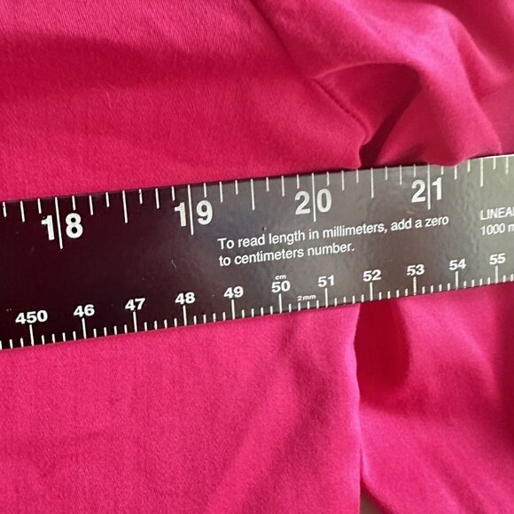 Chicos Pink Jacket‎ Womens Size 2 Button Long Sleeve Blouse - Picture 8 of 9